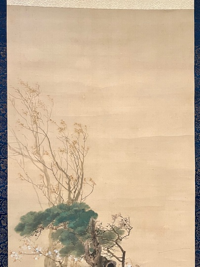 谷口香嶠 忠孝双全図｜古美術・掛け軸の販売・買取・鑑定-松本松栄堂