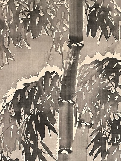 黄檗大鵬 墨竹図｜古美術・掛け軸の販売・買取・鑑定-松本松栄堂