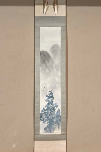 木島桜谷 竹狸｜古美術・掛け軸の販売・買取・鑑定-松本松栄堂