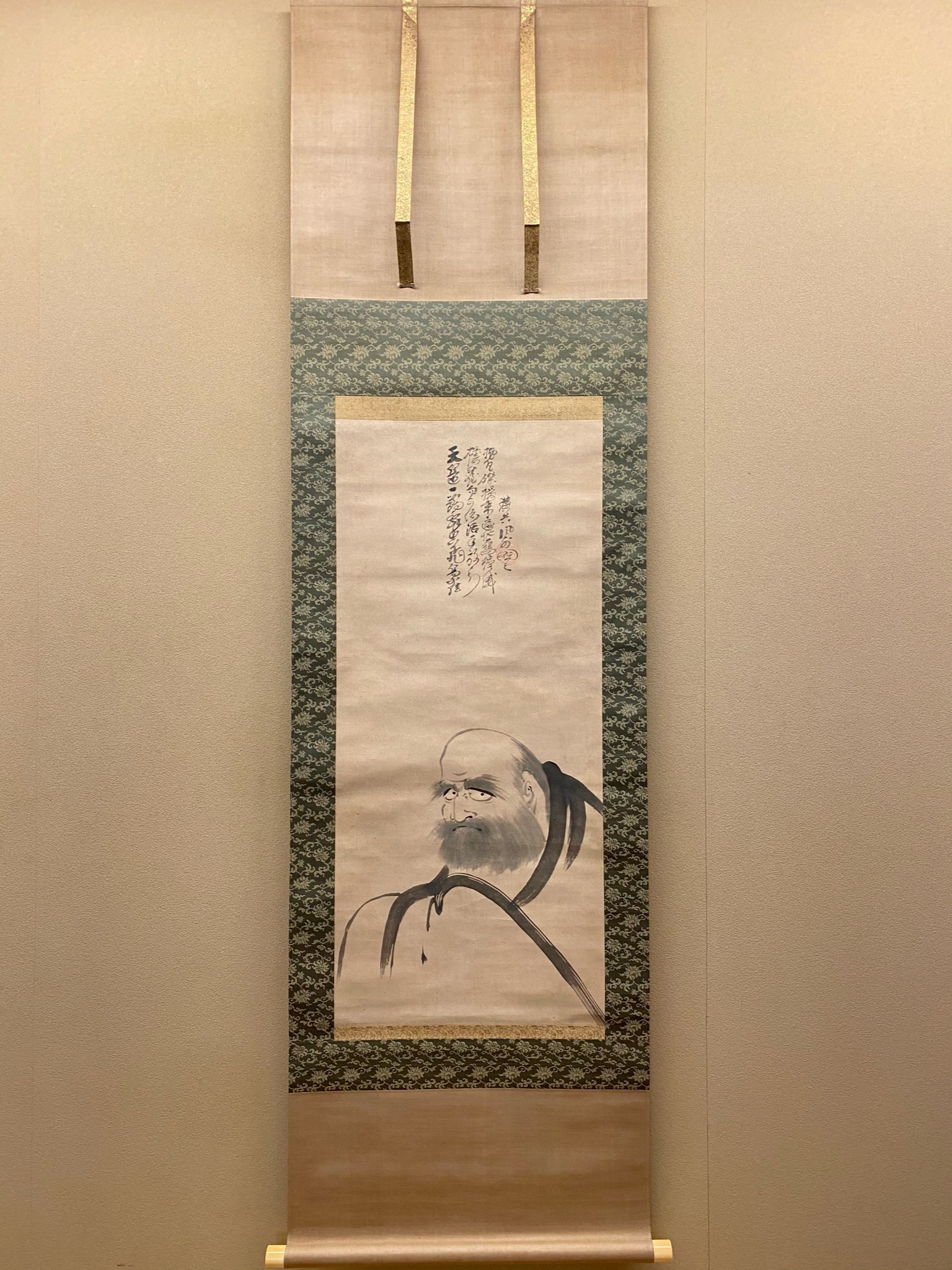 風外慧薫 達磨図｜古美術・掛け軸の販売・買取・鑑定-松本松栄堂