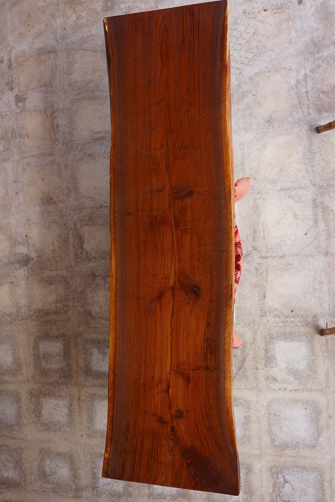 天然木 新潟工場 ブラックウォールナット材 一枚板 カウンター