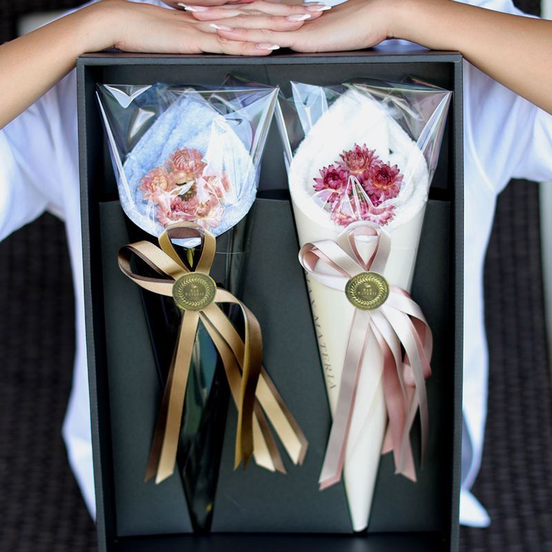 公式】MAXMATERIA 花束タオル フェイスタオル 2枚セット｜高級・日本製