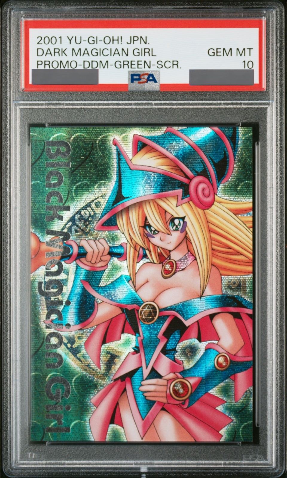 PSA10】ブラックマジシャンガール (DDM緑) [シークレット] {-} - magi