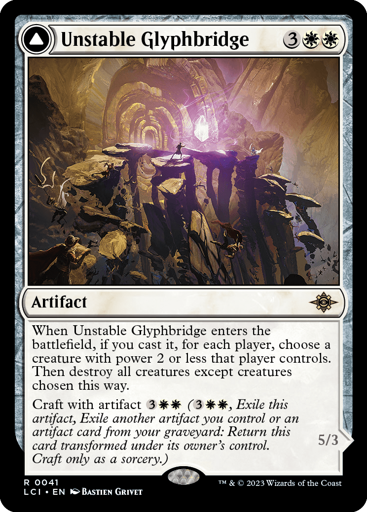 Unstable Glyphbridge from The Lost Caverns of Ixalan Spoiler