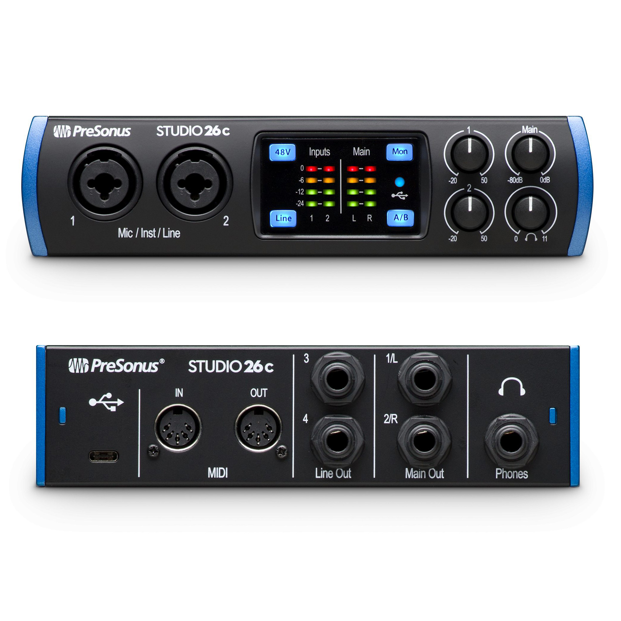 PreSonus Studio 26c USB-C Audio Interface