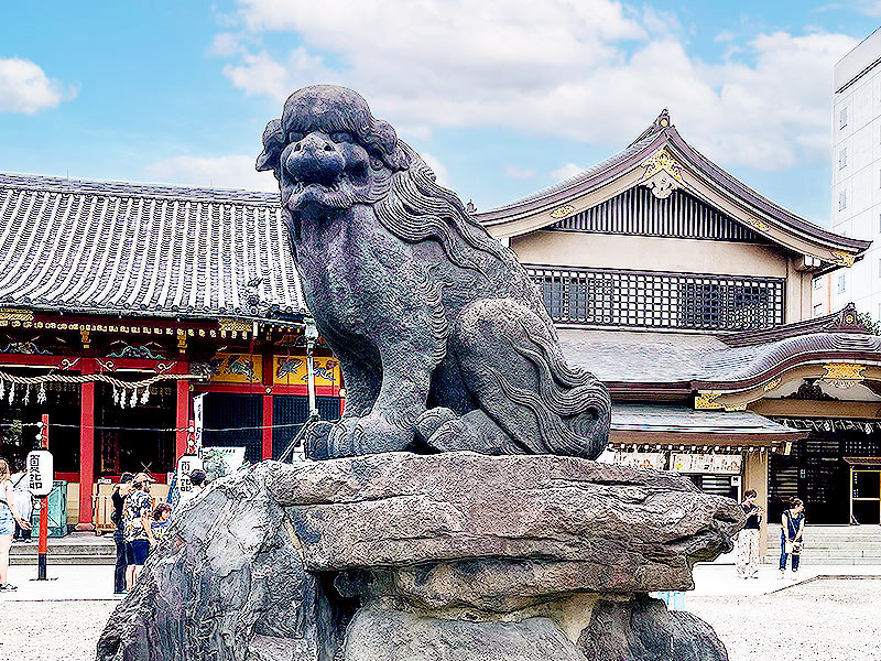 浅草】狛犬愛好家と江戸狛犬のメッカへ！愛しい個性派コマイヌ生態観察