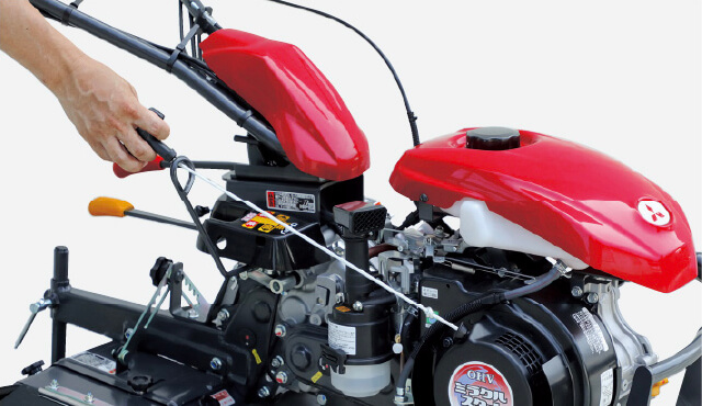 エンジン性能｜Minnie Tiller MSD4B・6B/MSDC6B｜ミニ耕うん機｜製品