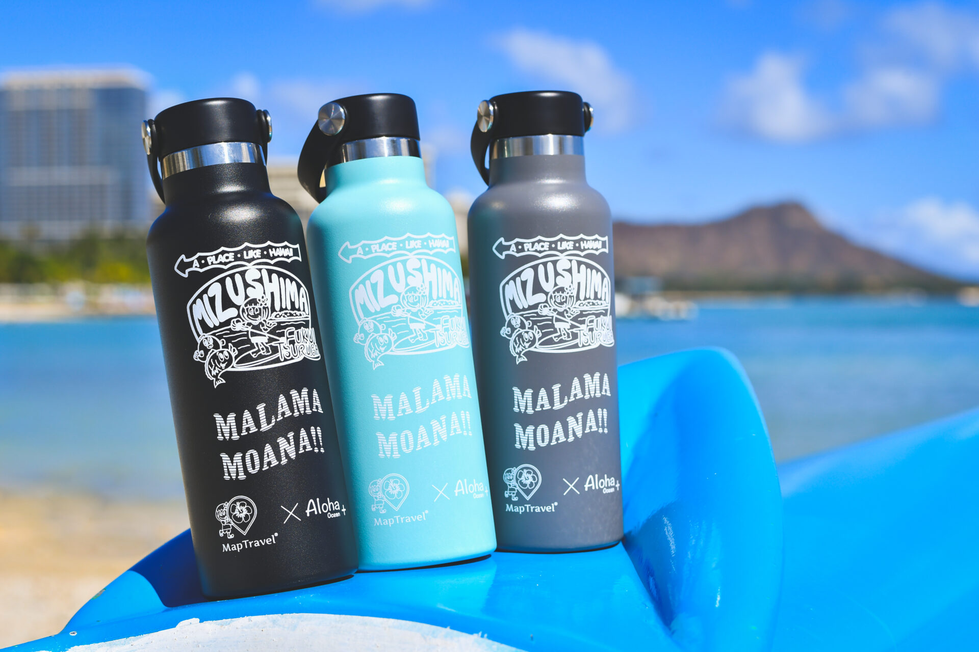 敦賀市ふるさと納税返礼品として【北陸のハワイ水島デザイン