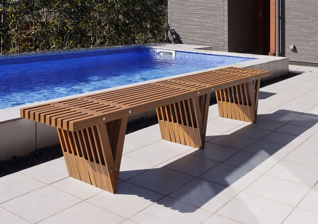 ガーデンベンチ EXA-GB-2400 | EXA | マルゲリータ