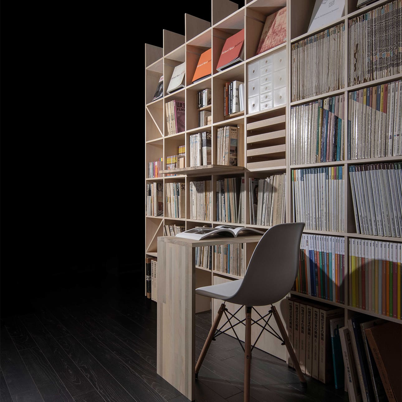 エクステンショナルトレー 幅2コマ用（奥行250mm専用） | Shelf 壁一面