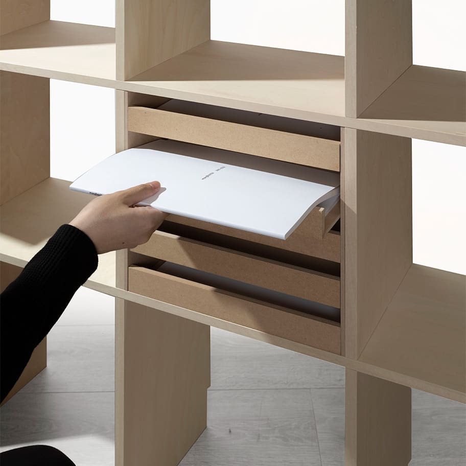 トレー | Shelf 壁一面の本棚 | margherita（マルゲリータ）