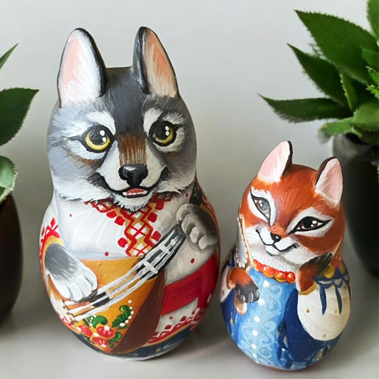 ロシア雑貨店マリンカ / スベトラーナ・ニコラエワ作 民話