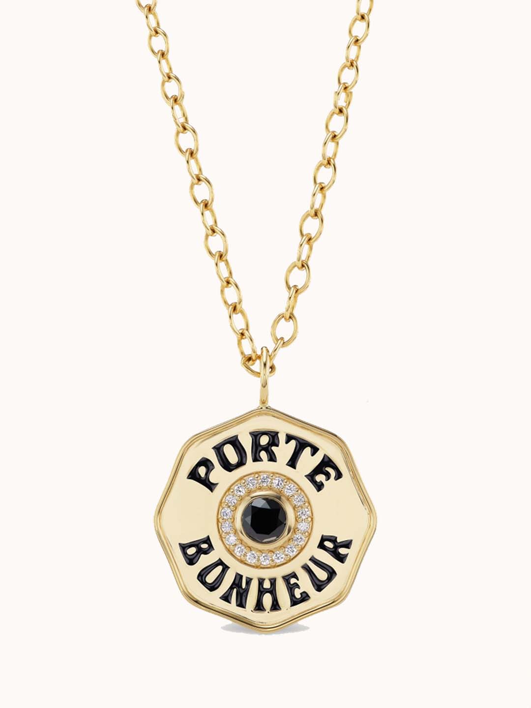 Large Porte Bonheur Black Diamond | Marlo Laz