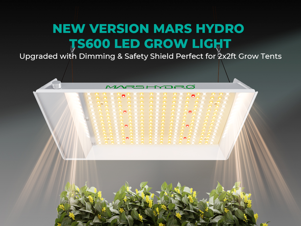 TS 600 Full Spectrum Entry-level Dimmable LED Grow Light For