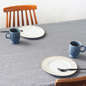 スタジオ エム :: テーブルクロス :: ストライプS(サックス) テーブル