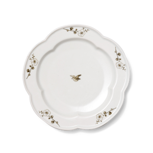 レコメンド :: 植物モチーフの器 :: 梅花 4寸皿 - マルミツウェブ