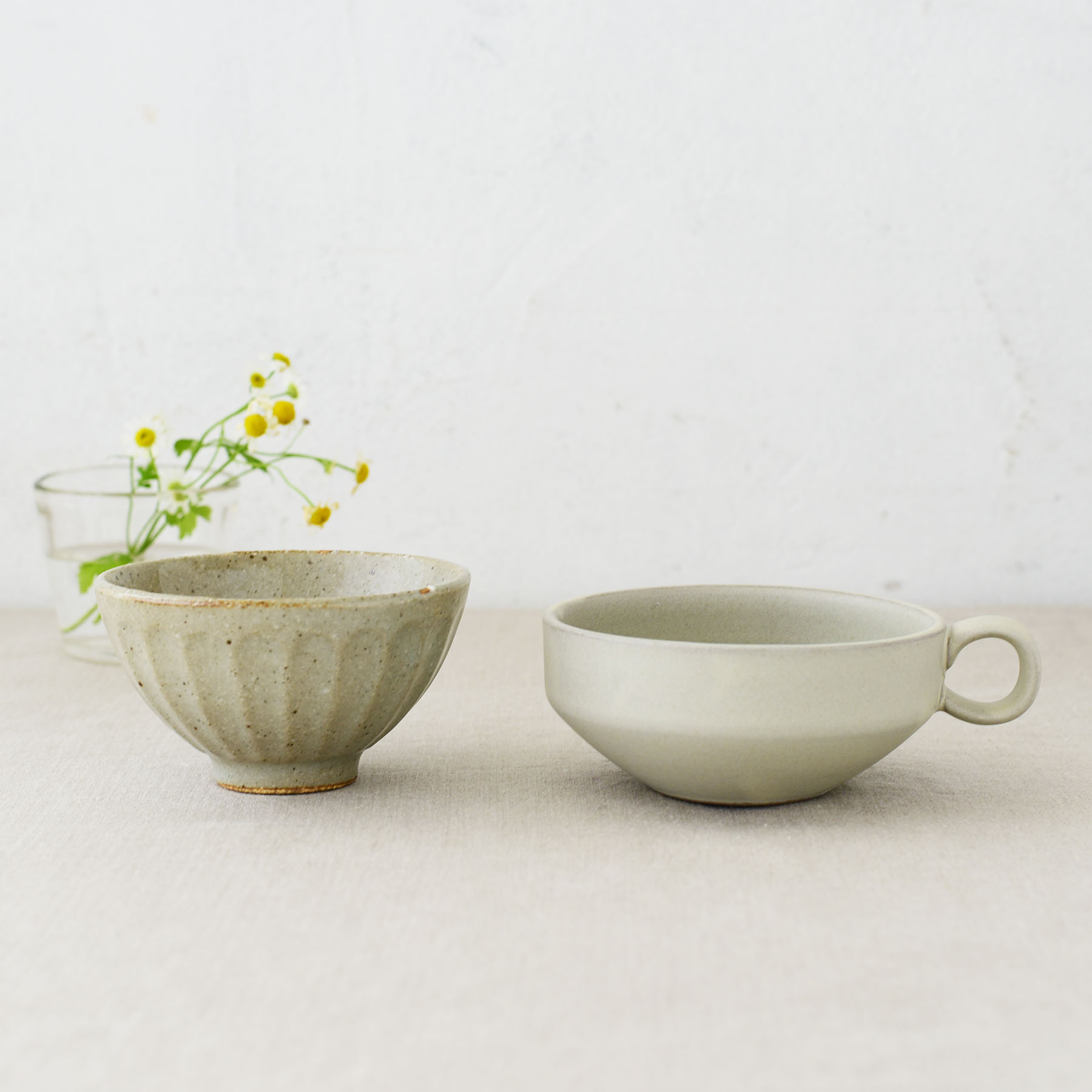 ギフトセット :: 進学・就職 :: 茶碗とスープカップのセット(デイジー