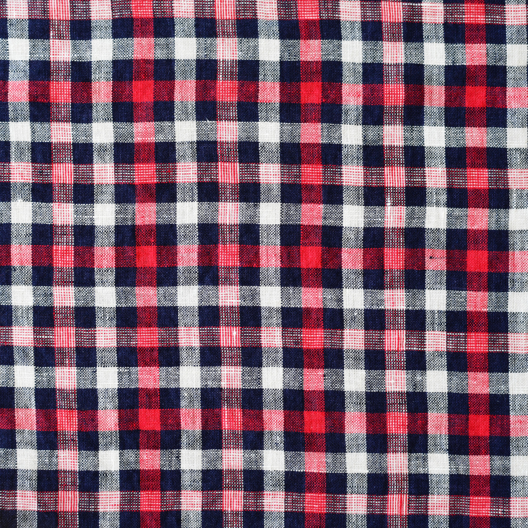 キッチンリネン :: 布・生地 :: トリコチェック#40 生地 幅154cm