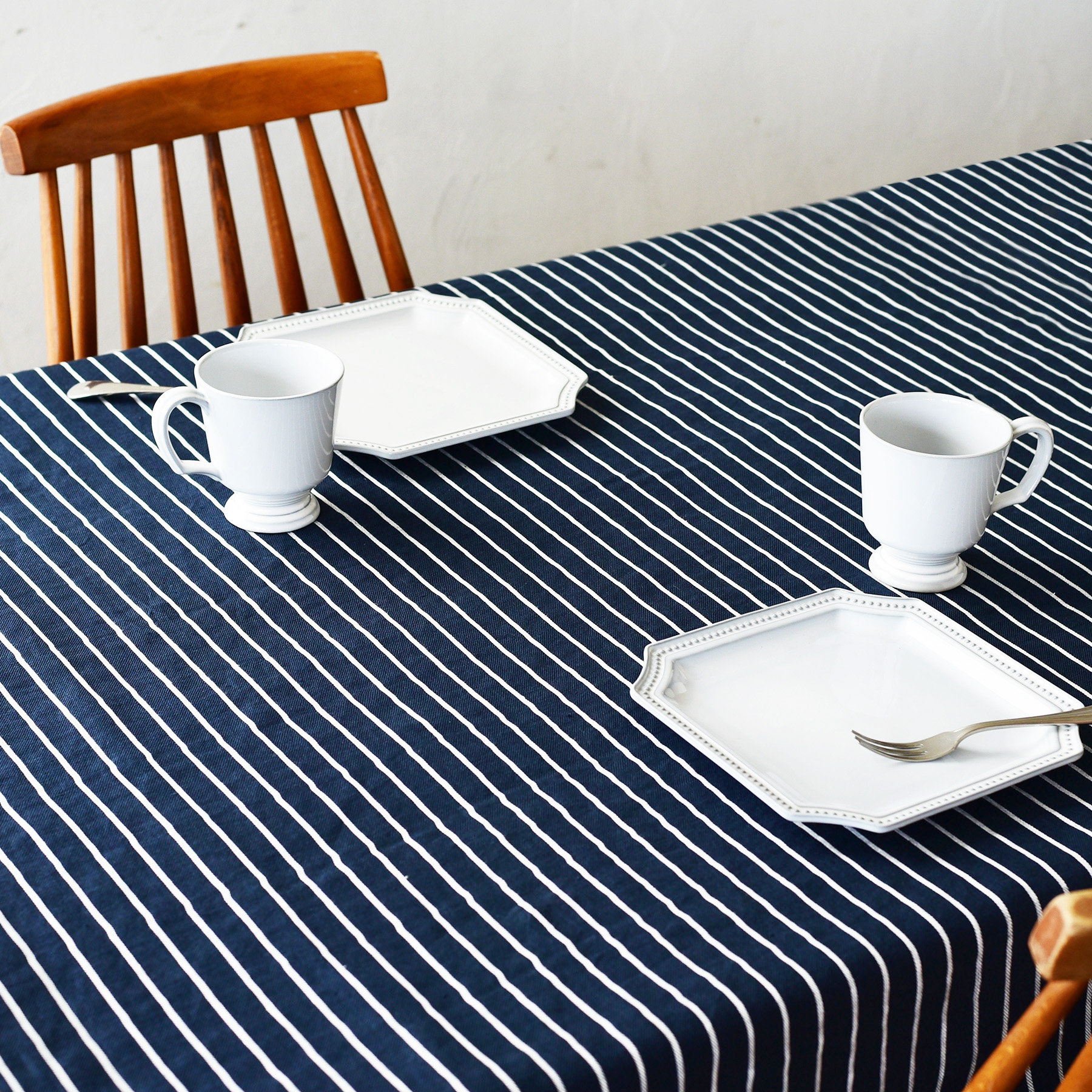 キッチンリネン :: テーブルクロス :: ニューリージェントストライプ