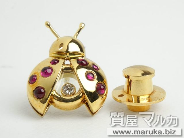 ショパール/ハッピーダイヤ てんとう虫 タイタックの買取・質預かり