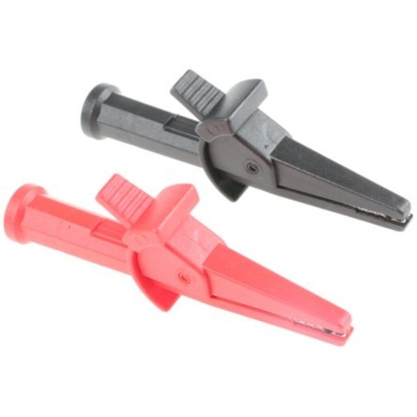 ワニ口クリップセット わに口クリップセット 264-7881 RS PRO製｜電子