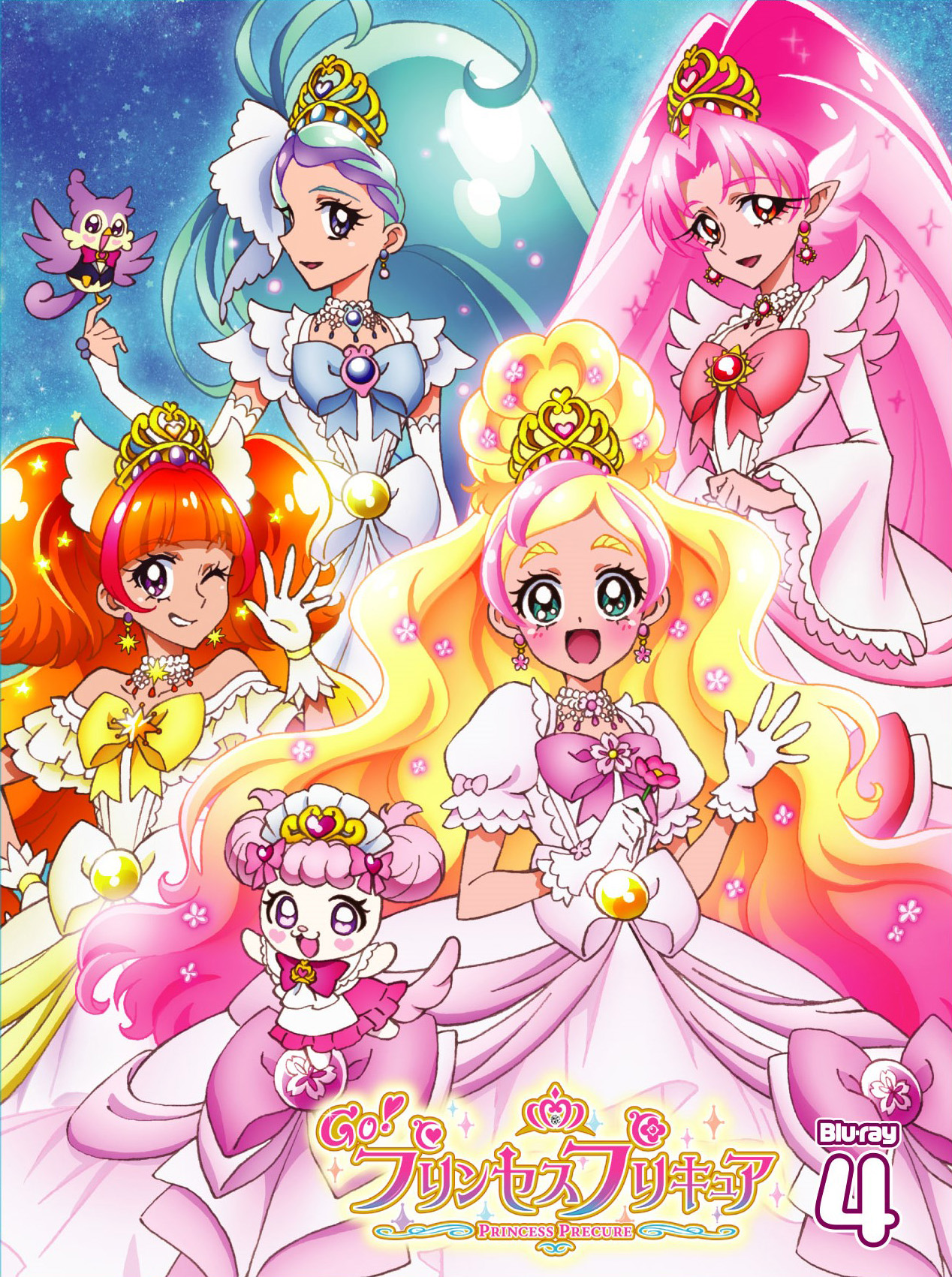 Go! プリンセスプリキュア Blu-ray Amazon特典 布ポスター Amazon.co.jp: Go!プリンセスプリキュア vol.1 [Blu-ray] : 嶋村侑