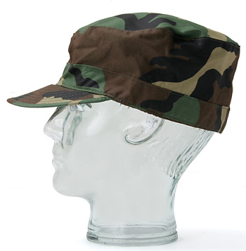 US Army 80s ウッドランド・パトロールキャップ/実物・未使用