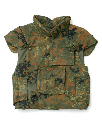 ドイツBW(連邦軍) フレクターカモ ボディーアーマーベスト(88年製