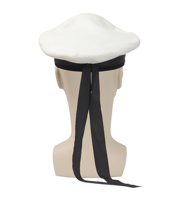 ドイツ BM(連邦海軍)現用 ホワイト・セーラーハット/軍規格・新品