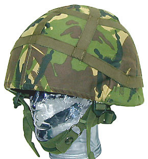 UK(英軍) 現用 DPMカモ ヘルメットカバー(MK6 ケブラー・ヘル用)/実物