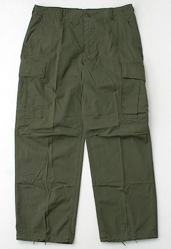 US(米軍) NAM戦 ジャングルファティーグ パンツ・後期/ R/S生地 /DSA