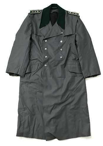 ドイツ BGS(国境警備隊)初期型ラバライズド・レインコート/肩章付/実物