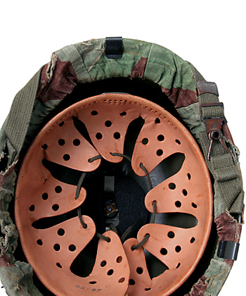 ドイツ BW(連邦軍)地上部隊用スティールヘルメット/スプリンターカモ