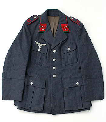 WWII ドイツ空軍(WL)地上部隊(対空高射砲部隊)38年製、制服上着/実物・