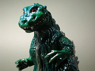 ゴジラ粘土原型