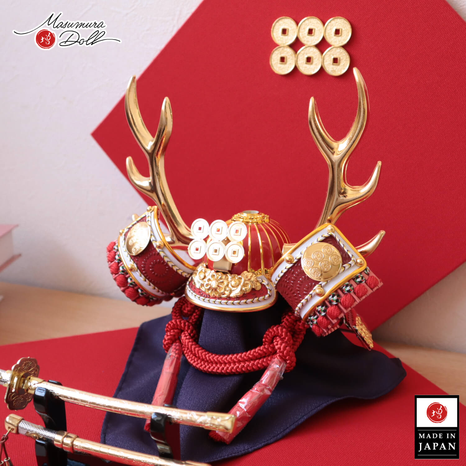 五月人形 コンパクト おしゃれ インテリア 兜飾り 5月人形 端午の節句