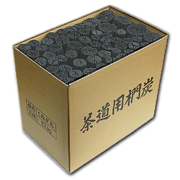 椚丸切炭 6kg - （茶の湯炭｜その他の炭（炉・風炉共通））：炭専門