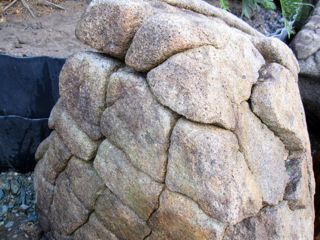 亀甲石 銘石 景石 庭石 天然石 96cm 鑑賞石 坪庭 縁起物 長寿 瑞祥