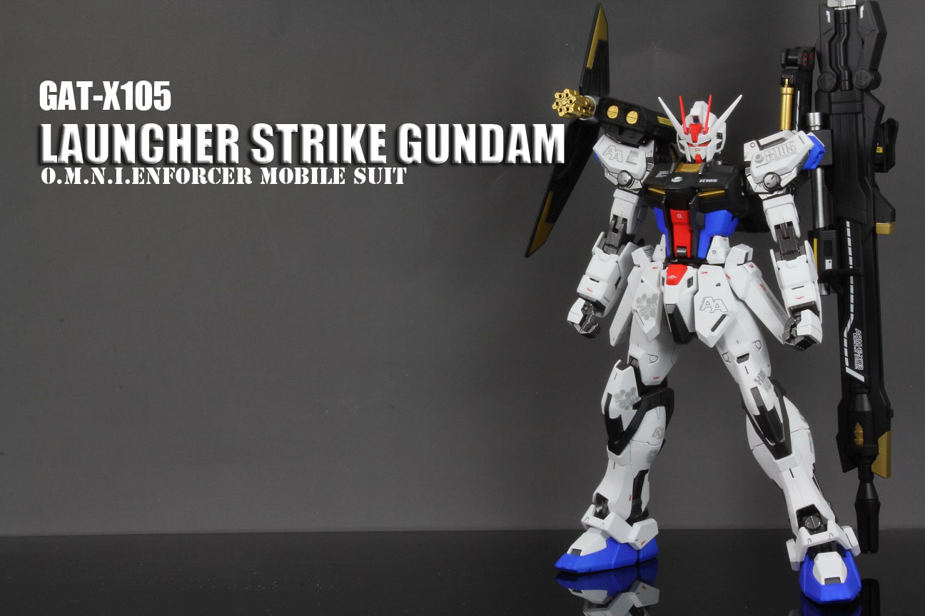 MG ランチャーストライク Ver.RM 【仕上編】 – MASTER GRADE CLUB