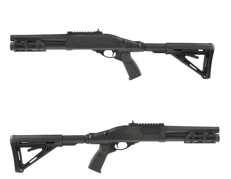 Golden Eagle M870 ガスショットガン ブリーチャー Tactical/Black CO2