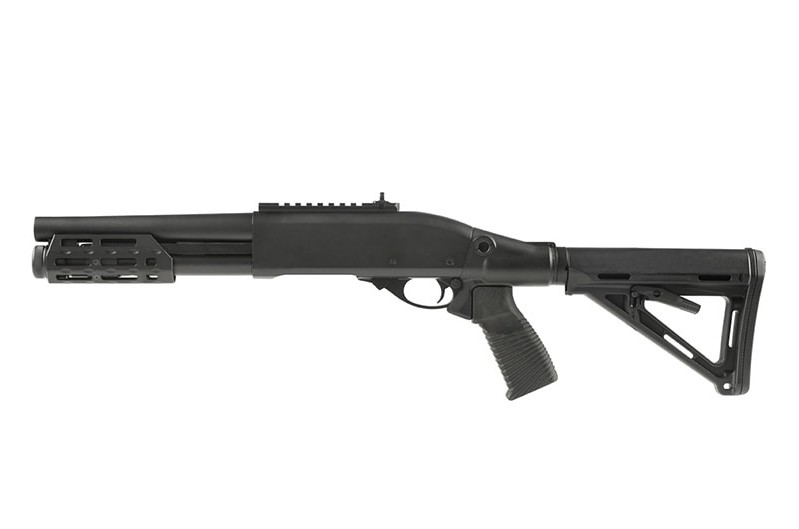 Golden Eagle M870 ガスショットガン ブリーチャー Tactical/Black CO2