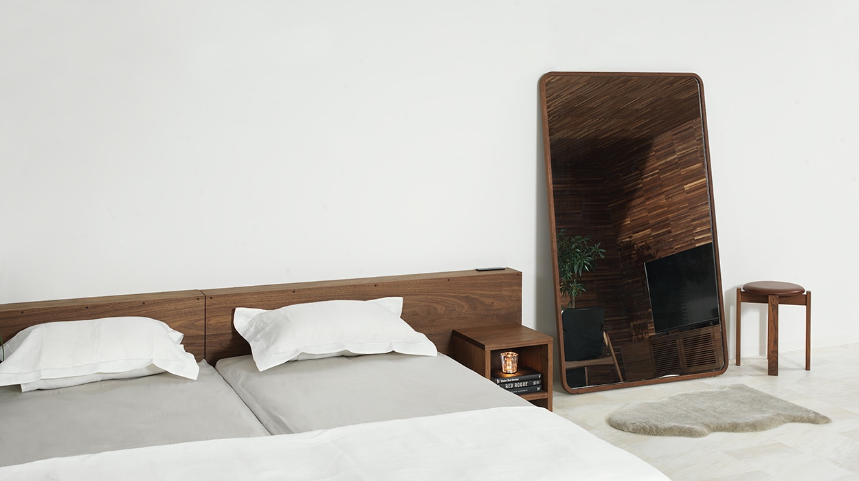 UNISON WIDE HEAD BED(シングル)の通販 / マスターウォール