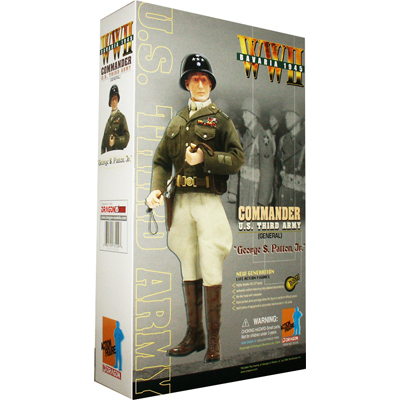 George S Patton Dragon Action Figure - Machinegun