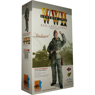 Vladimir red army Dragon Action Figure - Machinegun