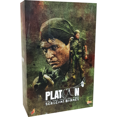 Platoon - Sergeant Barnes Hot Toys - Machinegun