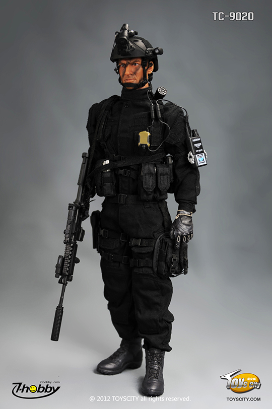 U.S. NAVY SEAL SDVT-1 - Combat Diver Toys City - Machinegun