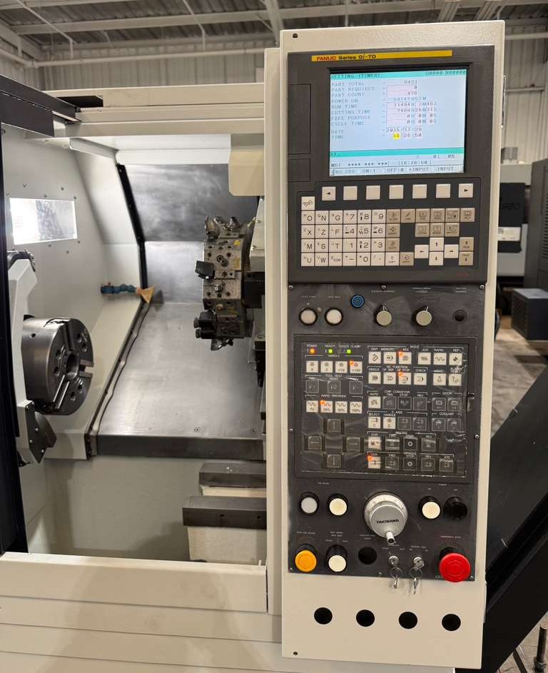 Used Takisawa TCC-2000 L3 CNC Turning Center | High-Precision Lathe