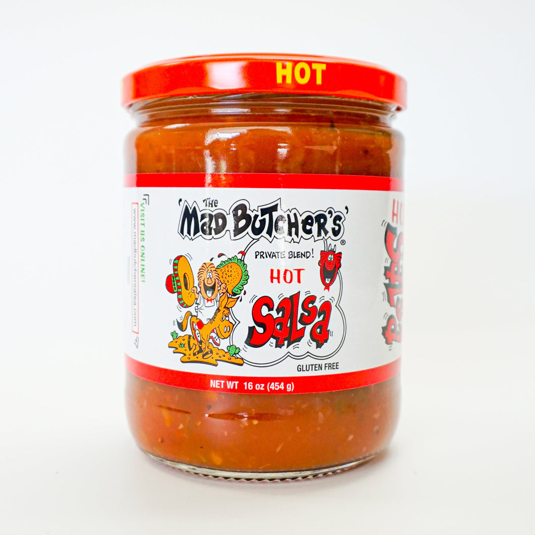 Hot Salsa (Case of 6) – Mad Butcher Salsa