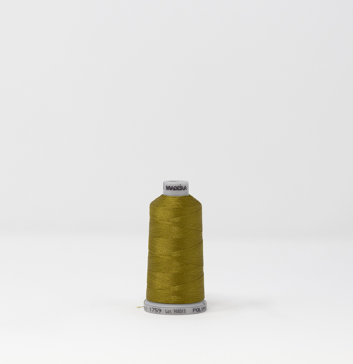 919-1759 1100 yard spool of #40 weight polyester Medium Camo Green