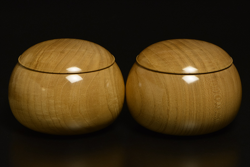 島桑碁笥 極上（40号） | 前川榧碁盤店